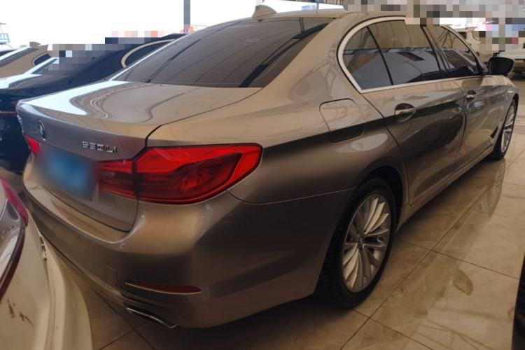 Used BMW 5 Series 2020 530Li Leading Edition Luxury Package Rear Right 45 Deg