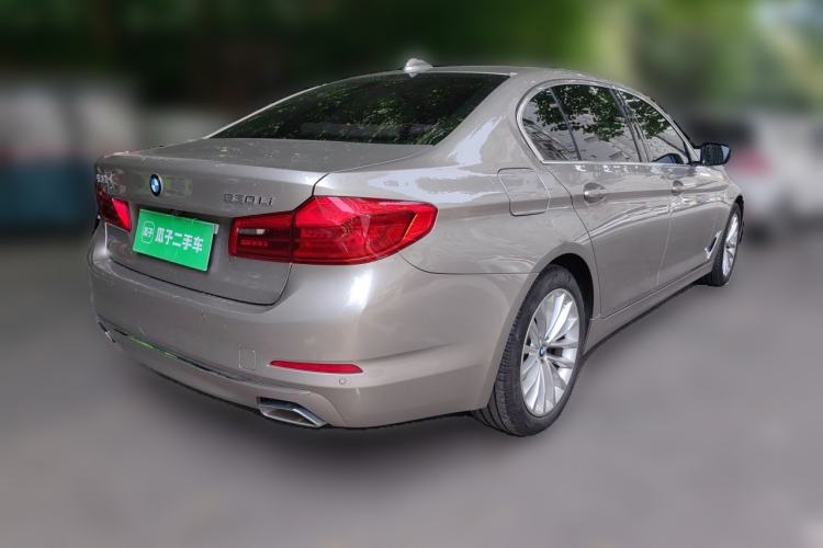 Used BMW 5 Series 2020 530Li Leading Edition Luxury Package Rear Right 45 Deg