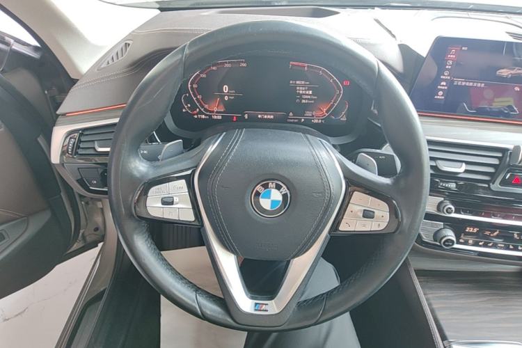 Used BMW 5 Series 2020 530Li Luxury Edition Premium Package Steering Wheel