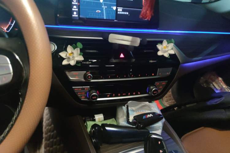 Used BMW 5 Series 2020 530Li Leading Edition Luxury Package Audio And AC Panel