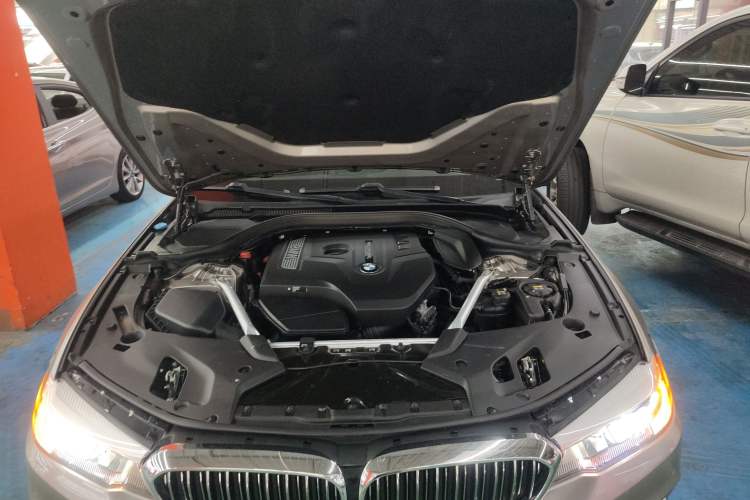Used BMW 5 Series 2020 525Li Luxury Package Engine Bay