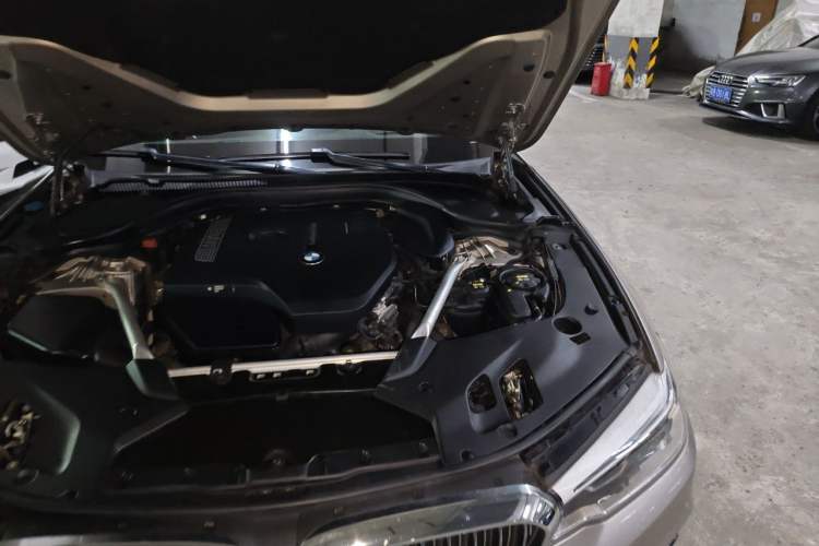 Used BMW 5 Series 2020 530Li Leading Edition Luxury Package Engine Bay Left