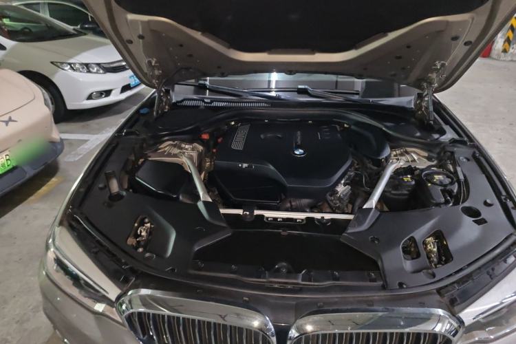 Used BMW 5 Series 2020 530Li Leading Edition Luxury Package Engine Bay Right