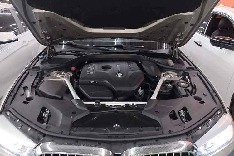 Used BMW 5 Series 2020 525Li Luxury Package Engine Bay
