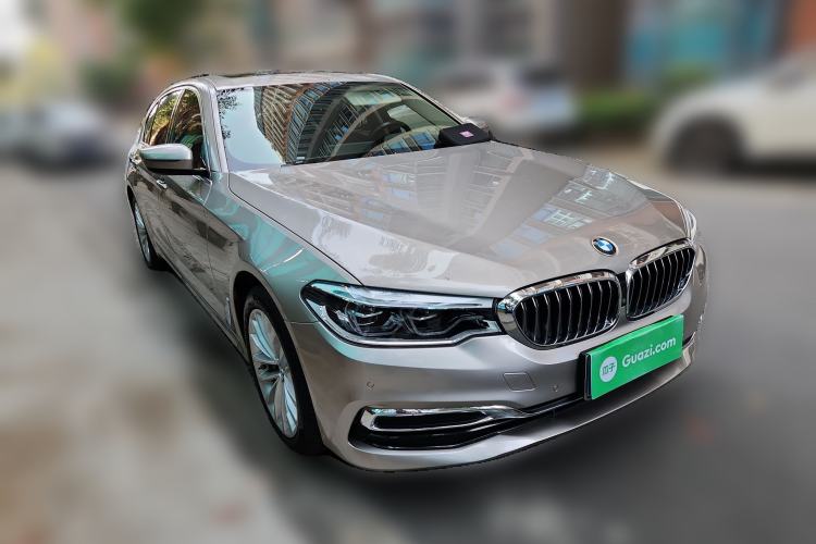 Used BMW 5 Series 2020 530Li Luxury Edition Premium Package Front Right 45 Deg
