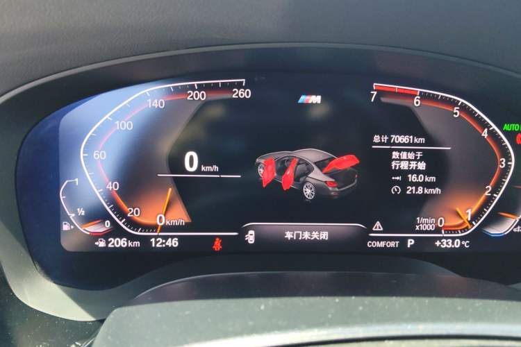 Used BMW 5 Series 2020 525i M Sport Package Instrument Cluster