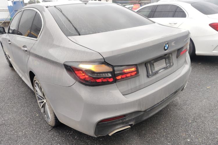 Used BMW 5 Series 2020 530Li Luxury Edition M Sport Package Rear Left 45 Deg