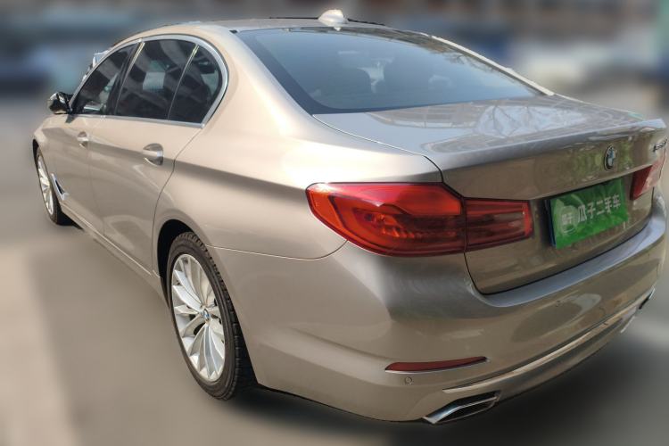 Used BMW 5 Series 2020 525Li Luxury Package Rear Left 45 Deg