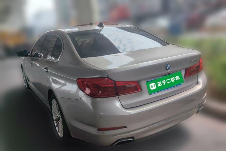 Used BMW 5 Series 2020 530Li Luxury Edition Premium Package Rear Left 45 Deg