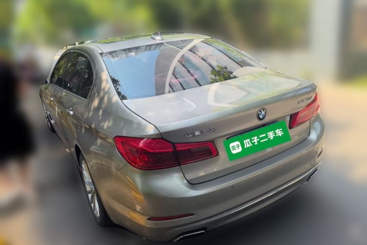 Used BMW 5 Series 2020 530Li Leading Edition Luxury Package Rear Left 45 Deg