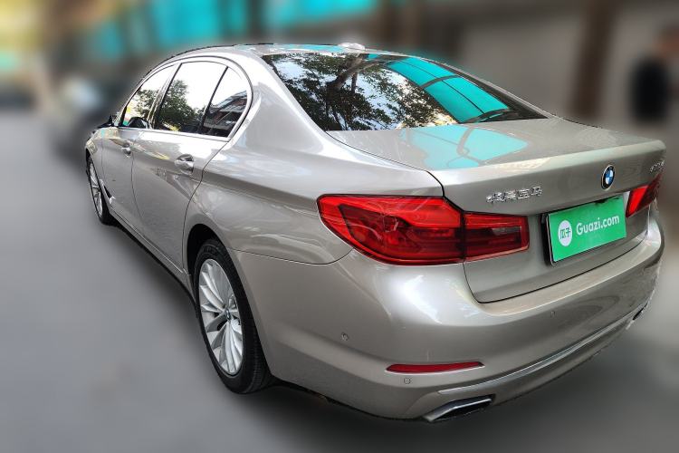 Used BMW 5 Series 2020 530Li Luxury Edition Premium Package Rear Left 45 Deg