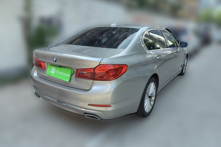 Used BMW 5 Series 2020 530Li Leading Edition Luxury Package Rear Right 45 Deg