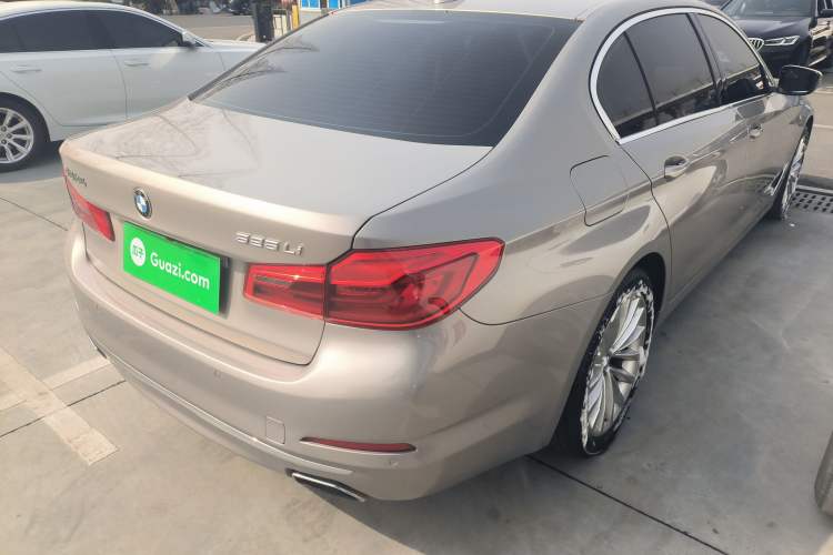 Used BMW 5 Series 2020 525Li Luxury Package Rear Right 45 Deg
