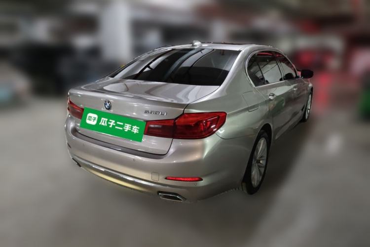 Used BMW 5 Series 2020 530Li Leading Edition Luxury Package Rear Right 45 Deg