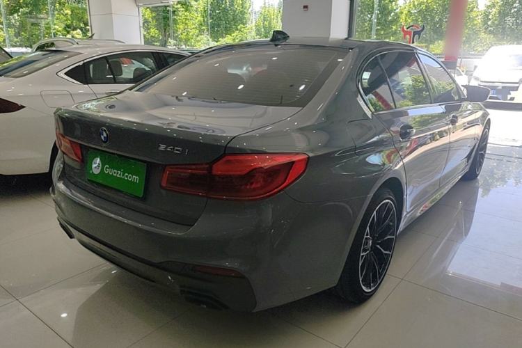 Used BMW 5 Series 2020 530Li Luxury Edition M Sport Package Rear Right 45 Deg