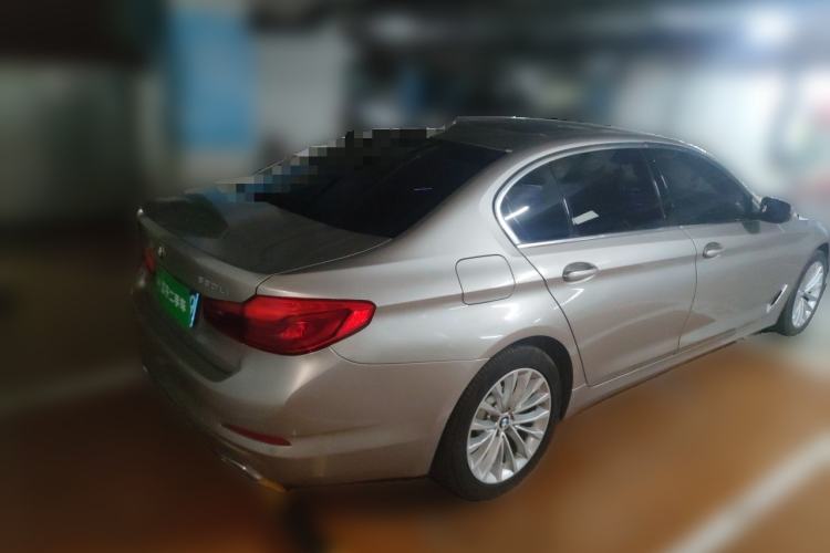 Used BMW 5 Series 2020 530Li Leading Edition Luxury Package Rear Right 45 Deg