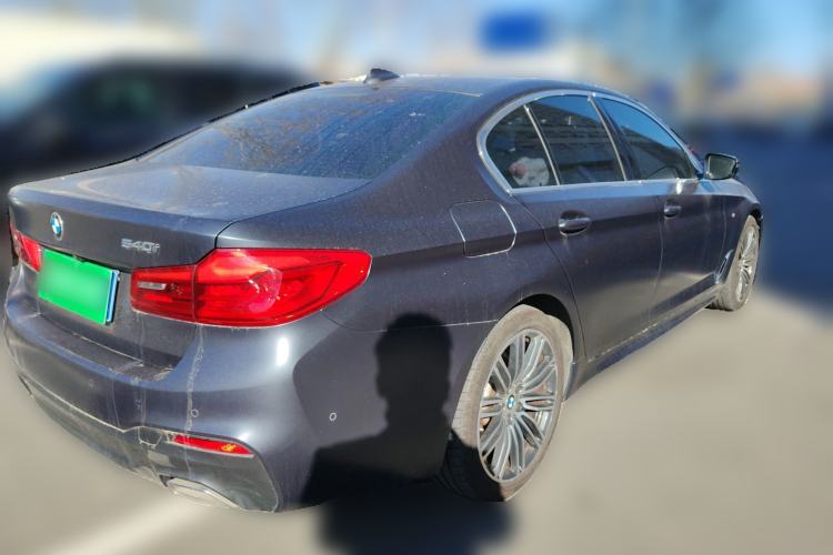 Used BMW 5 Series 2020 540i Sport Line M Sport Package Rear Right 45 Deg