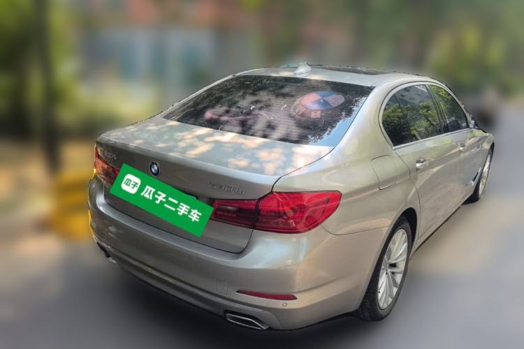 Used BMW 5 Series 2020 530Li Leading Edition Luxury Package Rear Right 45 Deg