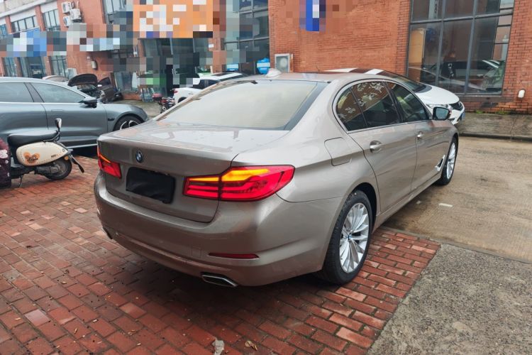 Used BMW 5 Series 2020 530Li Leading Edition Luxury Package Rear Right 45 Deg