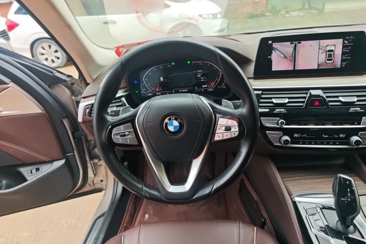 Used BMW 5 Series 2020 530Li Leading Edition Luxury Package Steering Wheel