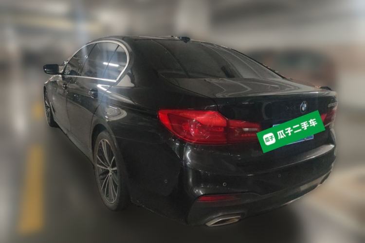 Used BMW 5 Series 2020 530Li Luxury Edition M Sport Package Rear Left 45 Deg
