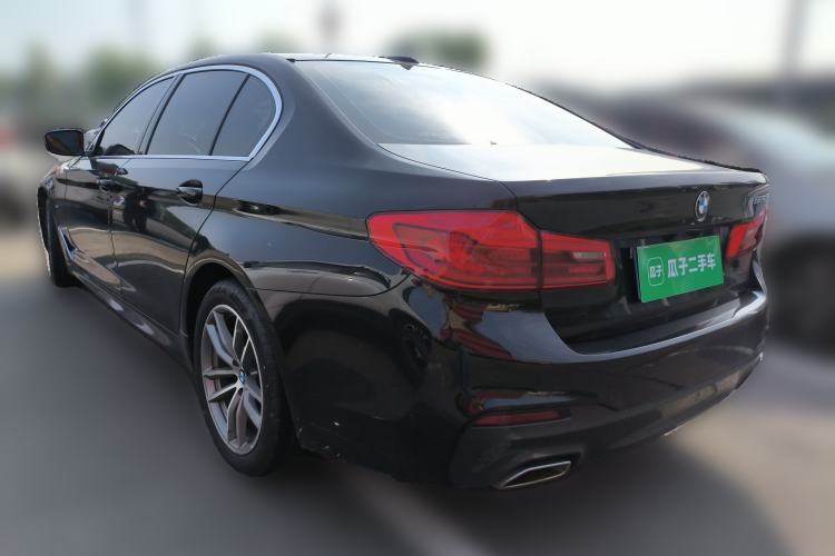 Used BMW 5 Series 2020 525Li M Sport Package Rear Left 45 Deg