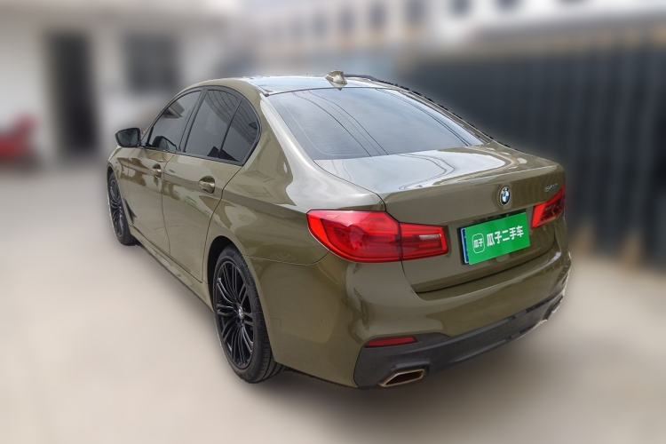 Used BMW 5 Series 2020 540i Sport Line M Sport Package Rear Left 45 Deg
