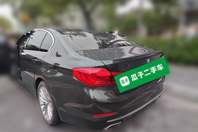 Used BMW 5 Series 2020 530Li Luxury Edition Premium Package Rear Left 45 Deg