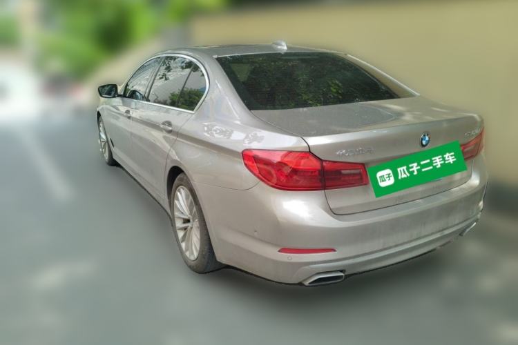 Used BMW 5 Series 2020 530Li Luxury Edition Premium Package Rear Left 45 Deg