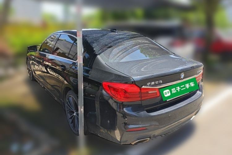 Used BMW 5 Series 2020 530Li Luxury Edition M Sport Package Rear Left 45 Deg