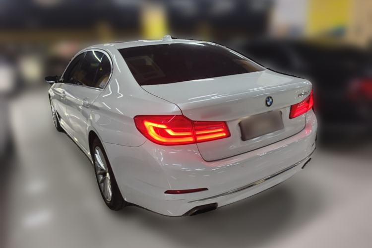 Used BMW 5 Series 2020 530Li Leading Edition Luxury Package Rear Left 45 Deg
