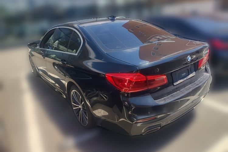 Used BMW 5 Series 2020 530Li Leading Model M Sport Package Rear Left 45 Deg