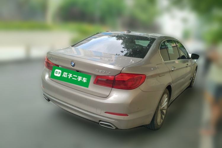 Used BMW 5 Series 2020 530Li Luxury Edition Premium Package Rear Right 45 Deg