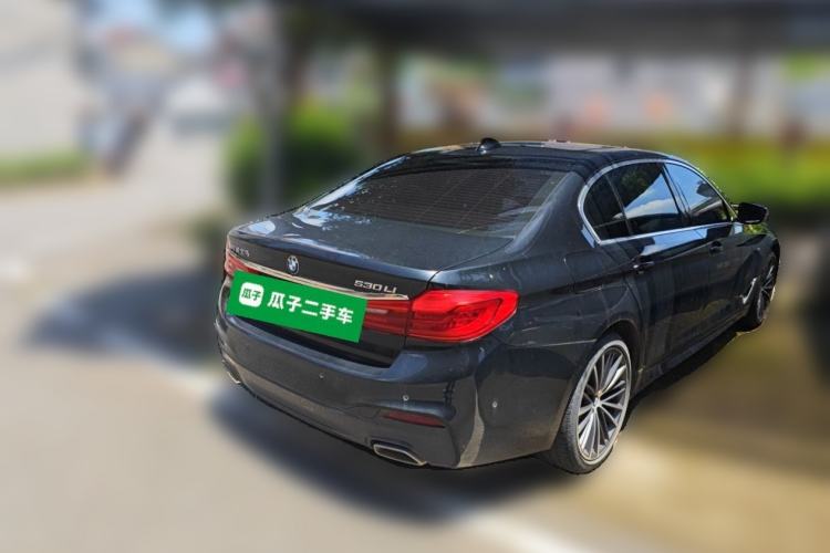 Used BMW 5 Series 2020 530Li Luxury Edition M Sport Package Rear Right 45 Deg
