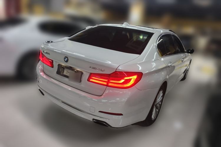 Used BMW 5 Series 2020 530Li Leading Edition Luxury Package Rear Right 45 Deg