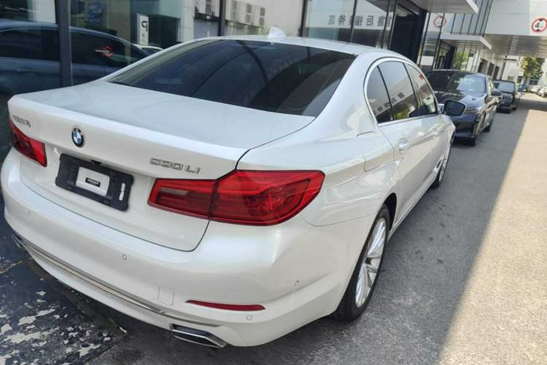 Used BMW 5 Series 2020 530Li Luxury Edition Premium Package Rear Right 45 Deg