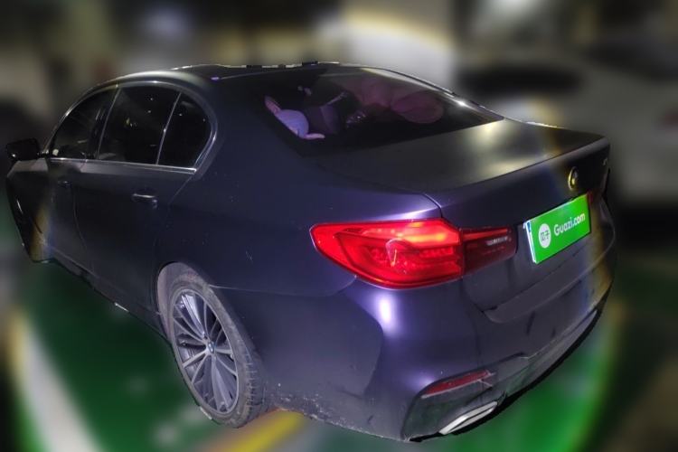 Used BMW 5 Series 2020 530Li Leading Model M Sport Package Rear Left 45 Deg