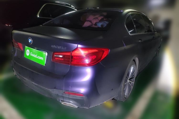 Used BMW 5 Series 2020 530Li Leading Model M Sport Package Rear Right 45 Deg