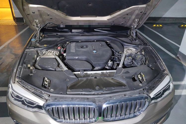 Used BMW 5 Series 2020 530Li Leading Edition Luxury Package Engine Bay