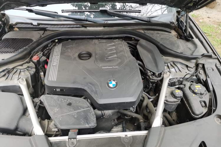 Used BMW 5 Series 2020 530i Sport Line M Sport Package Engine Bay