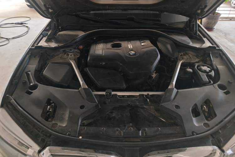 Used BMW 5 Series 2020 530Li Leading Edition Luxury Package Engine Bay