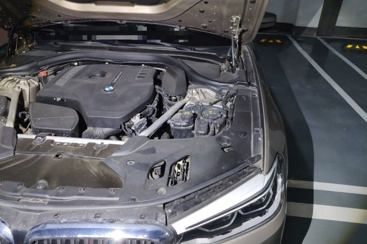 Used BMW 5 Series 2020 530Li Leading Edition Luxury Package Engine Bay Left