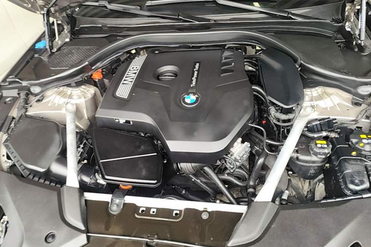 Used BMW 5 Series 2020 525Li Luxury Package Engine Bay