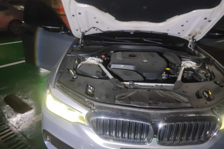 Used BMW 5 Series 2020 530Li Leading Model M Sport Package Engine Bay Right
