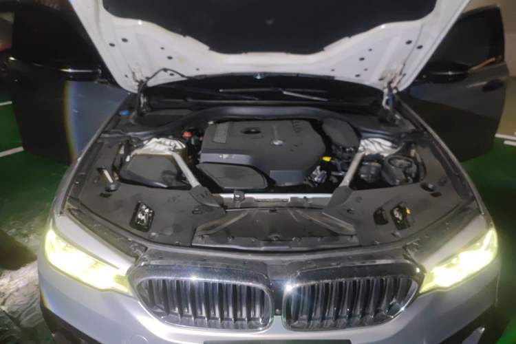 Used BMW 5 Series 2020 530Li Leading Model M Sport Package Engine Bay