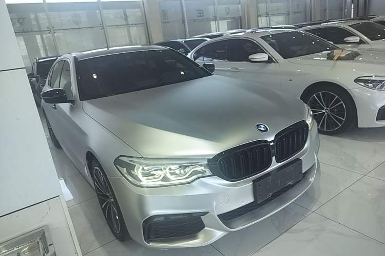 Used BMW 5 Series 2020 530Li xDrive M Sport Package Front Right 45 Deg