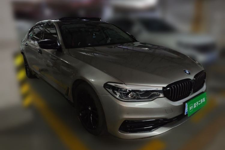 Used BMW 5 Series 2020 530Li Luxury Edition Premium Package Front Right 45 Deg