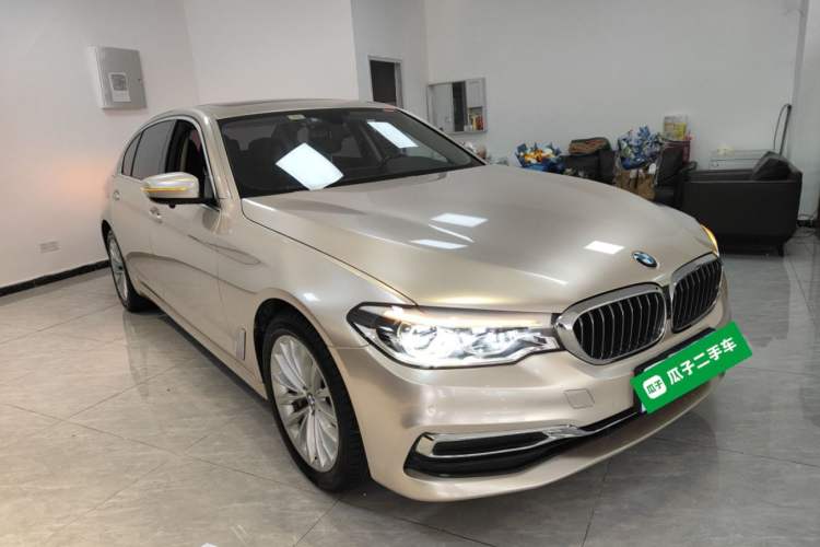 Used BMW 5 Series 2020 530Li Leading Edition Luxury Package Front Right 45 Deg