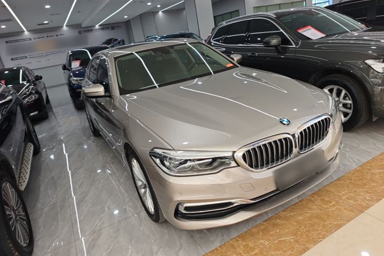 Used BMW 5 Series 2020 530Li Leading Edition Luxury Package Front Right 45 Deg