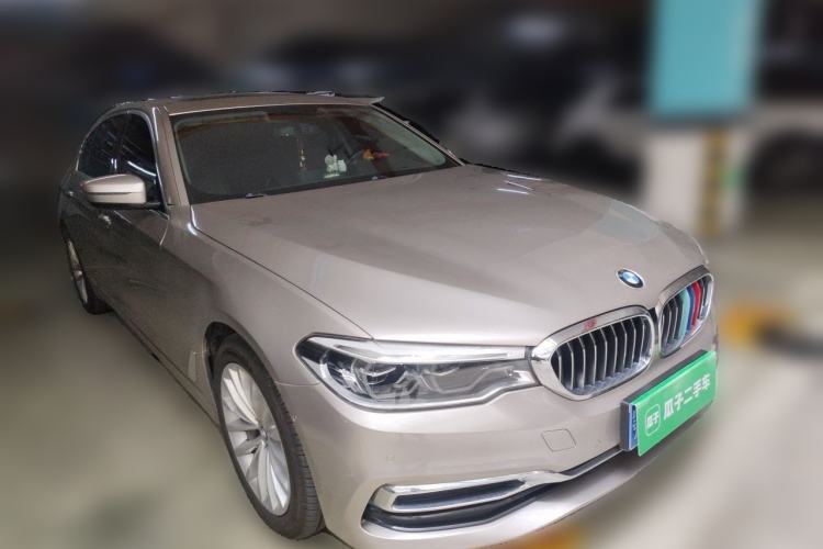 Used BMW 5 Series 2020 530Li Luxury Edition Premium Package Front Right 45 Deg